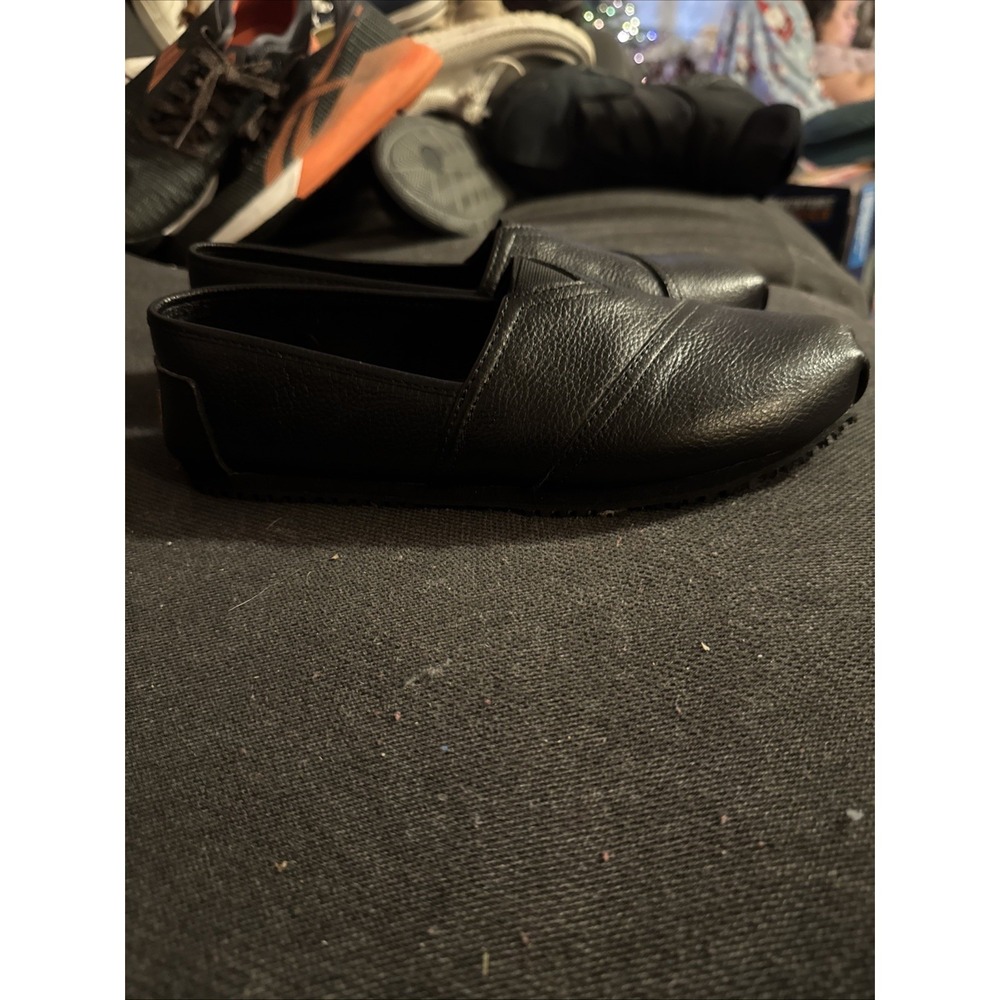 Laforst Jess Leather Slip On Work Shoes Women's Size 8.5 Black
